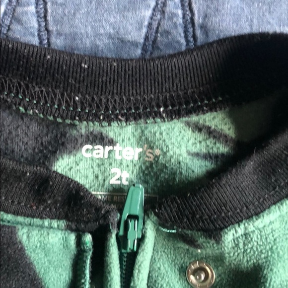 3 Carter’s footed pajamas in 2T BUNDLE - Picture 5 of 8